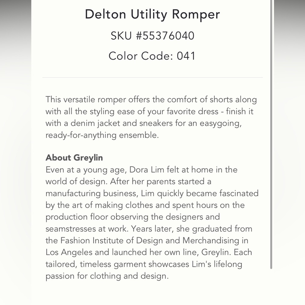 Delta Utility Romper - Picture 3 of 4